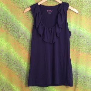 Lilly Pulitzer blue top